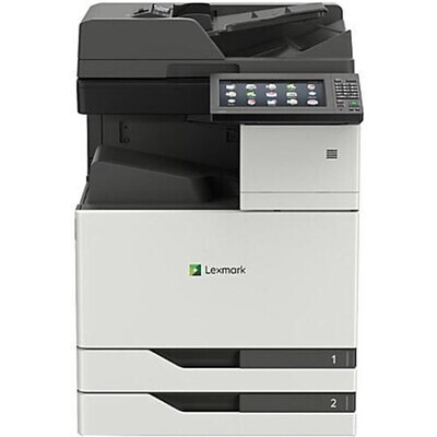 Lexmark CX922DE A3 Duplex Colour Laser Multifunction Printer Up to 45 PPM E-Task 10" Class Colour Touch Screen