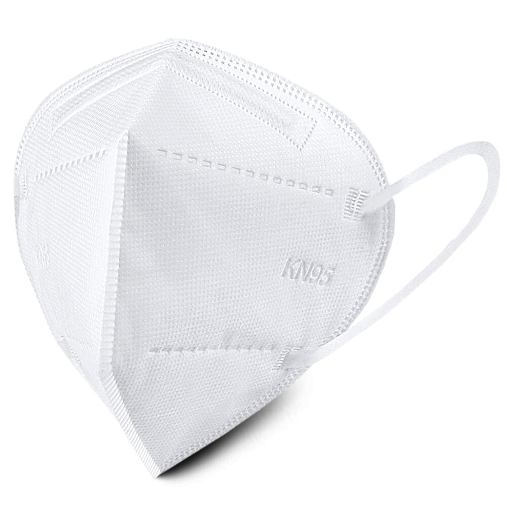 150 X Mastermed KN95 White Face Mask Ear Loop