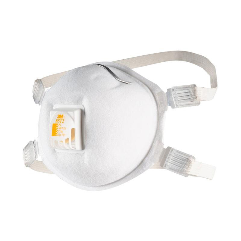 3M Particulate Welding Respirator 8512, P2, Valve (Box of 10)