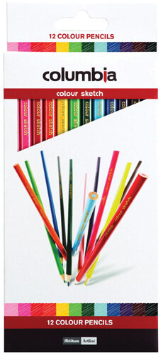 PENCIL COLOURED COLUMBIA COLOURSKETCH PK12