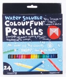 SP- PENCIL COLOURED MICADOR COLOURFUN WATER/SOL BX24