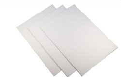 CARDBOARD QUILL 510X635MM 3 SHEET PASTEBOARD 200GSM PK100