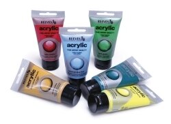 PAINT REEVES ACRYLIC 75ML GOLD
