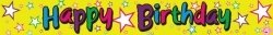 BANNER ALPEN FOIL HAPPY BIRTHDAY