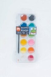PAINT MICADOR WATERCOLOUR PALETTE WITH BRUSH 12'S