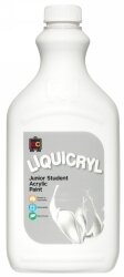 PAINT EC 2L LIQUICRYL JUNIOR STUDENT ACRYLIC WHITE