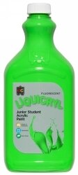 PAINT EC 2L FLUORESCENT LIQUICRYL JUNIOR ACRYLIC GREEN