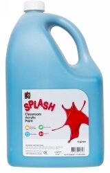 SP- PAINT EC 5L SPLASH CLASSROOM ACRYLIC PEPPERMINT (TURQUOISE)