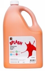 SP- PAINT EC 5L SPLASH CLASSROOM ACRYLIC TANGY (ORANGE)