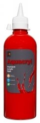 SP- PAINT EC 500ML AQUACRYL PREMIUM ACRYLIC WARM RED