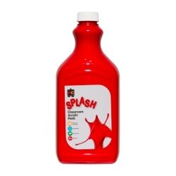 PAINT EC 2L SPLASH CLASSROOM ACRYLIC POPPY (MAGENTA)