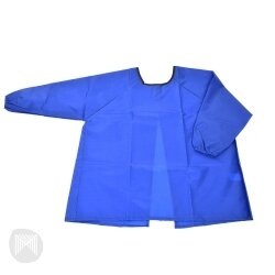 ART SMOCK MICADOR 54CM LONG SLEEVE BLUE