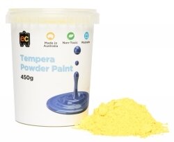 TEMPERA POWDER PAINT EC 450G YELLOW