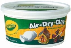 CLAY CRAYOLA 1.13KG AIR DRY WHITE