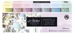 SP- PAINT ATELIER 80ML ACRYLIC PASTEL ASST PK7
