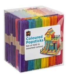 POPSTICKS EC CONSTRUCTION COLOURED PK300