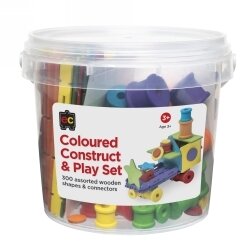 CONSTRUCT & PLAY EC COLOURED JAR300