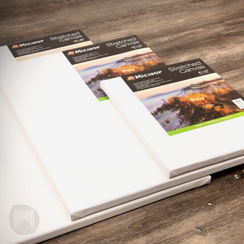 CANVAS MICADOR 305X406MM (12X16IN) STRETCHED