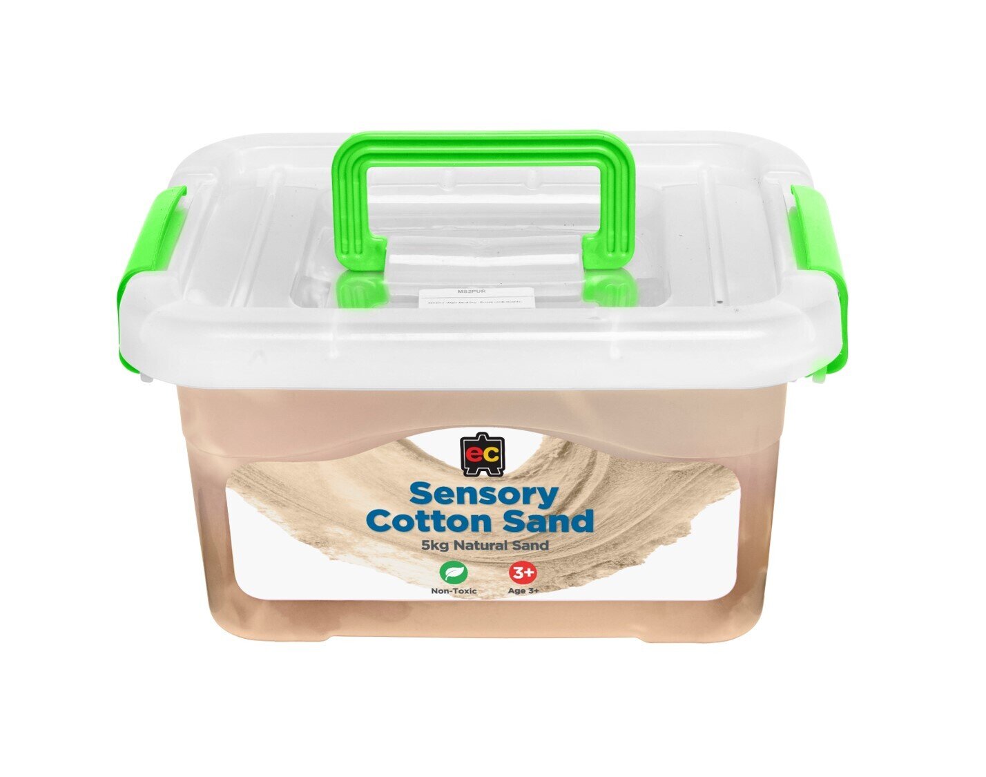 SENSORY SAND EC 5KG TUB COTTON NATURAL