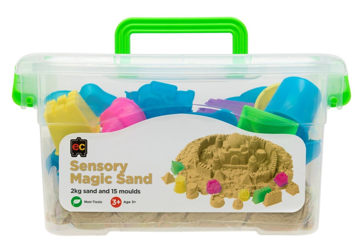 SENSORY SAND EC 2KG TUB MAGIC NATURAL