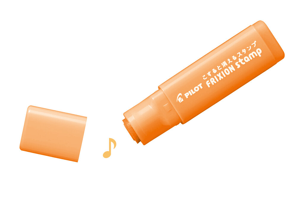 STAMP PILOT FRIXION MUSIC NOTE ORANGE