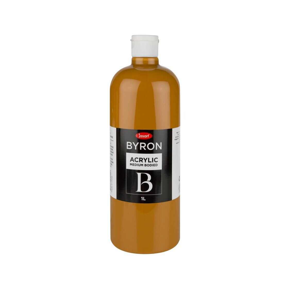 PAINT JASART BYRON ACRYLIC 1 LITRE RAW SIENNA