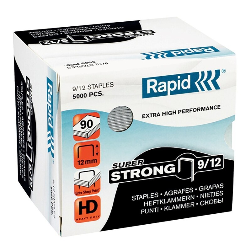 SP- STAPLES RAPID 9/12 BX5000