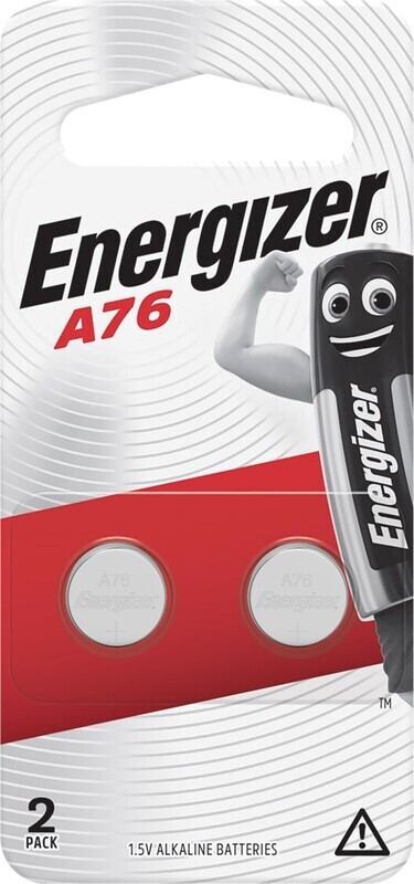 BATTERY ENERGIZER A76 CALCULATOR/GAME PK2