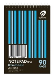 NOTEBOOK OLYMPIC SP60 A7 SPIRAL T/O