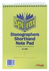 NOTEBOOK SPIRAX 566A S/HAND T/O
