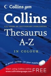THESAURUS COLLINS GEM ENGLISH