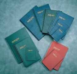NOTEBOOK COLLINS A5 A-Z� 240PG GREEN