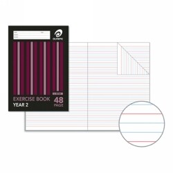 SP - EXERCISE BOOK OLYMPIC A4 YEAR 2 48PG