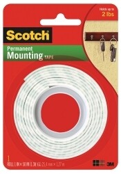TAPE MOUNTING SCOTCH 114 25.4MMX1.3M