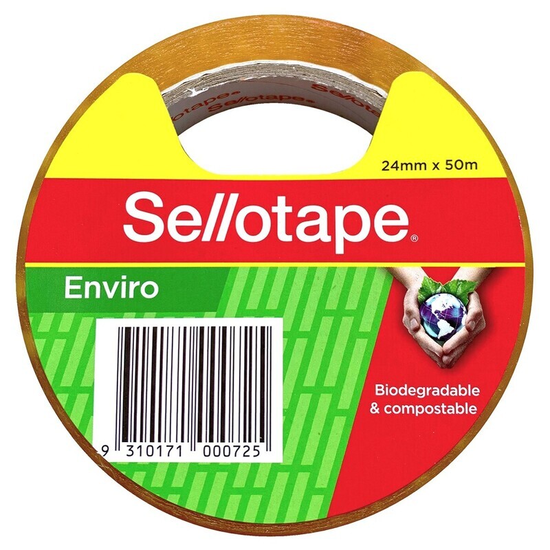 TAPE VINE SELLO ENVIRO 24MMX50M CLEAR