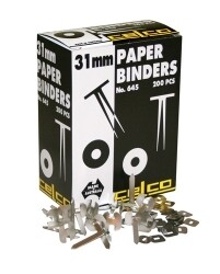 PAPER BINDERS ESSELTE 649 75MM BX100