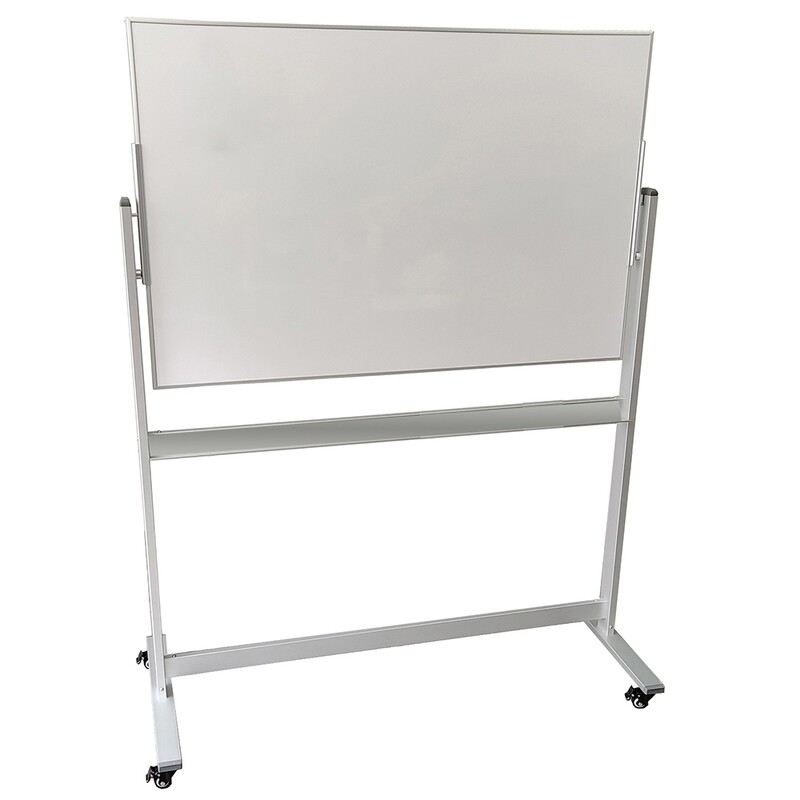 SP- WHITEBOARD QUARTET 1200 X 900MM PENRITE SLIMLINE PREMIUM MOBILE