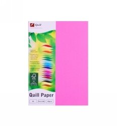 COPY PAPER QUILL A4 80GSM FLUORO PINK PK500