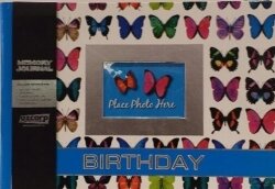 JOURNAL MEMORIES BIRTHDAY BUTTERFLIES