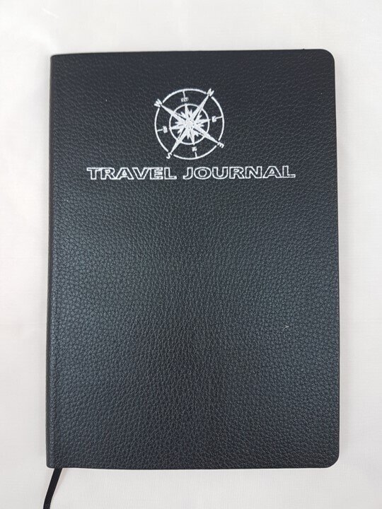 JOURNAL TRAVEL OZCORP A5 SOFT COVER BLACK