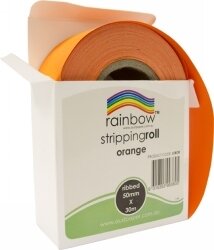 SP- STRIPPING ROLL RAINBOW RIBBED 50MMX30M ORANGE