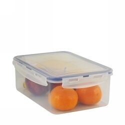 FOOD CONTAINER ITALPLAST 2900ML AIR LOCK CLEAR