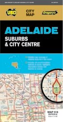 MAP UBD/GRE ADELAIDE CITY & SUBURBS 518 8TH EDITION