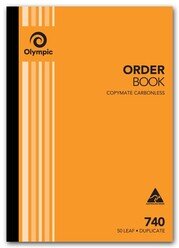 ORDER BOOK OLYMPIC FSC 740 DUP C/LESS A4 (07450)