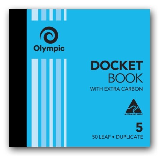 DOCKET BOOK OLYMPIC NO.5 DUP 120X125 (08360)
