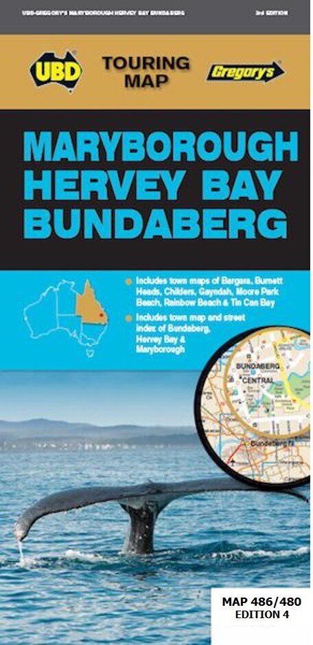 MAP UBD/GRE MARYBOROUGH HERVEY BAY BUNDABERG MAP 480/486 4TH ED