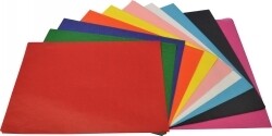 TISSUE PAPER RAINBOW 17GSM 500MMX750MM ACID FREE ASSORTED