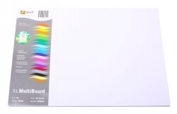 CARDBOARD QUILL A3 200GSM WHITE PK25