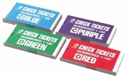 SP- CHECK TICKET BOOKS OLYMPIC PK4 HS