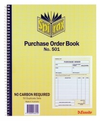 ORDER BOOK SPIRAX 501C/LESS 250X200